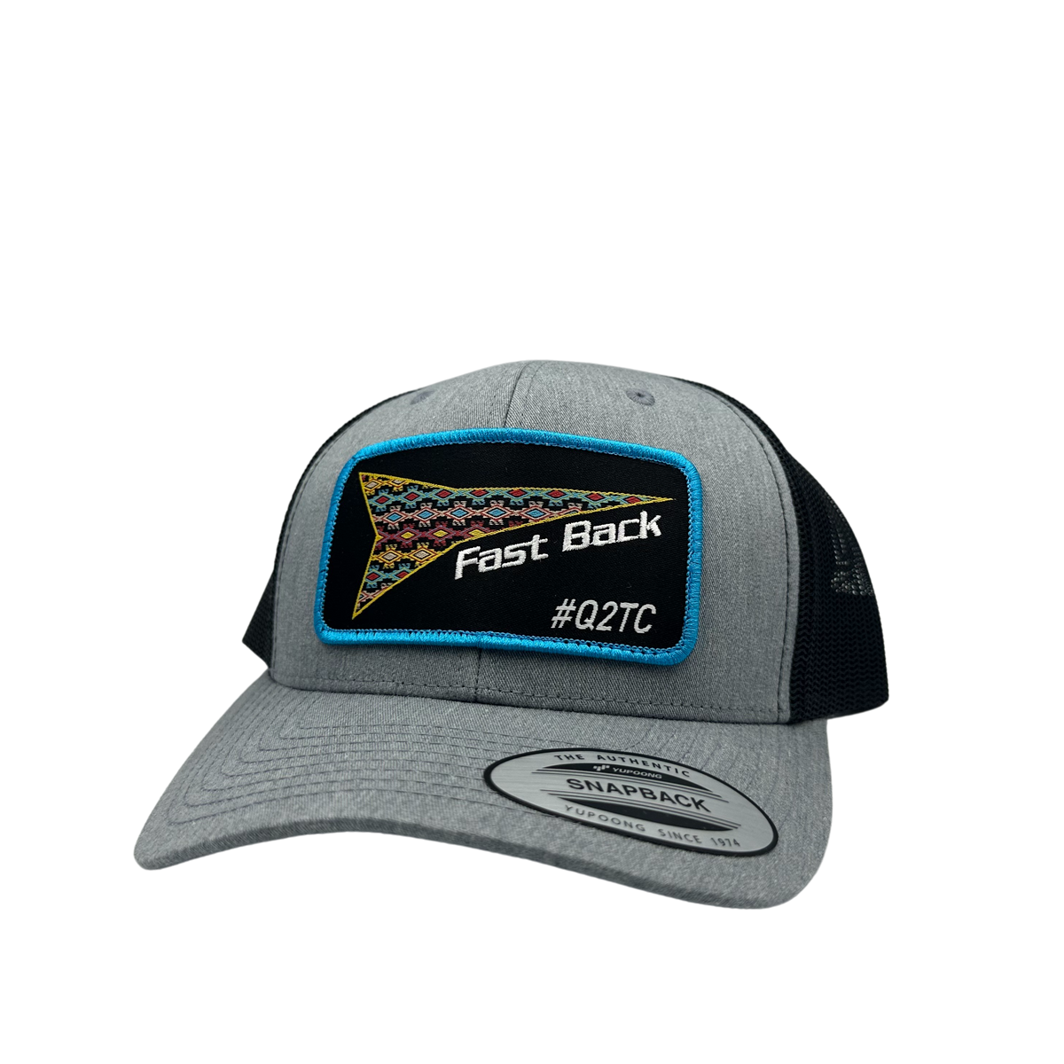 Red Dirt Hat Co X Fast Back Ropes Aztec Grey Cap