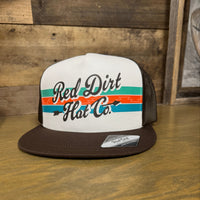 Red Dirt Hat Co. Broadhead Hat in Brown and White