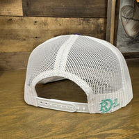 Red Dirt Hat Co. Lariat Rope Hat in Purple and White