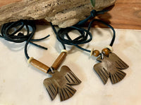 Love Letters Leather Cord Necklaces (Multiple Styles/Colors)