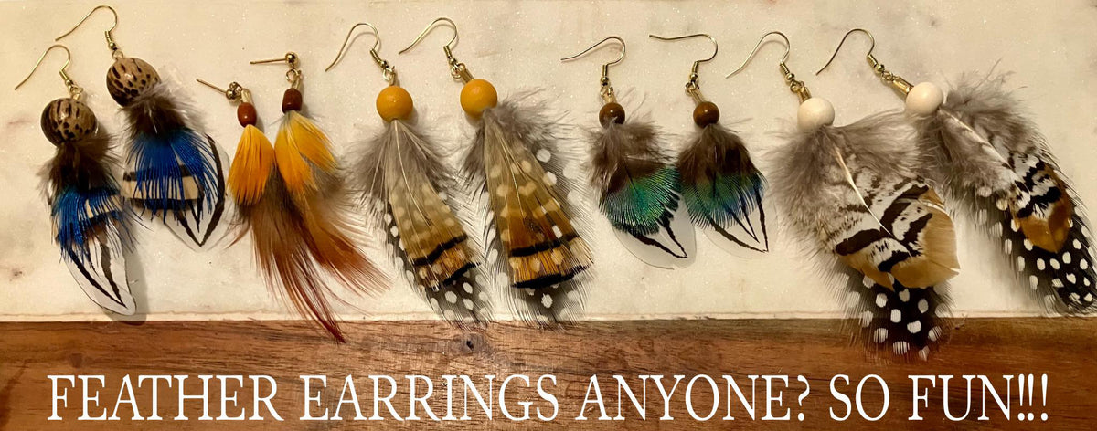 Love Letters Feather Earrings (Multiple Styles/Colors)