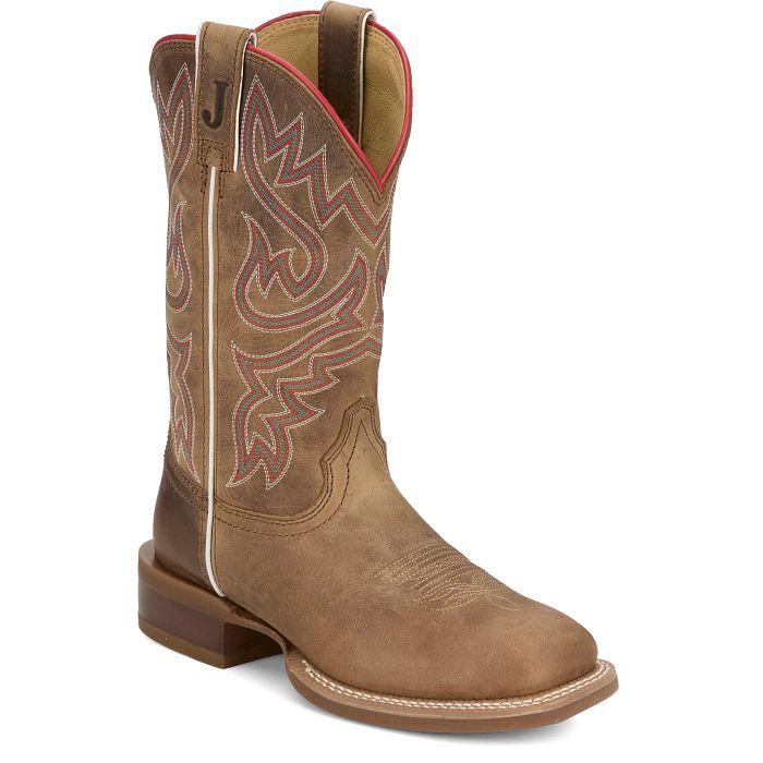 Justin Women's Little Sugar 11" Western Boot in Taupe