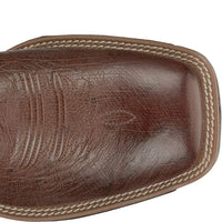 Justin Men's Conroe 11" Smooth Ostrich Western Boot in Kango Tobac