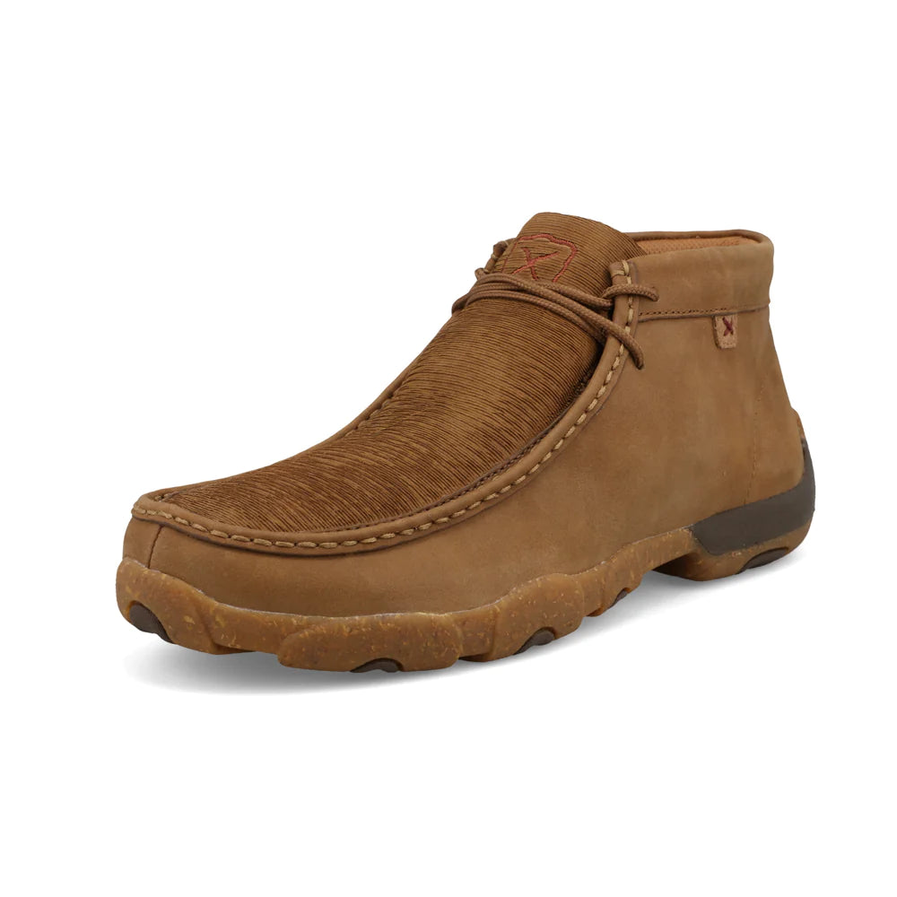 Twisted X Men's Chukka Driving Moc in Burnt Sand – Branded Country