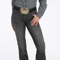 Cinch Women's Lynden Slim Trouser in Black