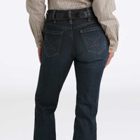 Cinch Women's Performance Classic Boot Cut Jean in River Blue
