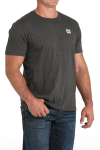 Cinch Men's Cinch American Denim Classic Graphic Tee in Grey