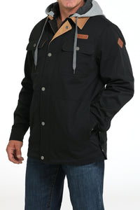 Cinch Men's Barn Coat in Black