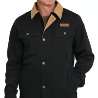 Cinch Men's Barn Coat in Black