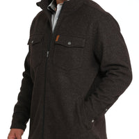 Cinch Men's Shirt Jacket in Brown