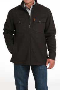 Cinch Men's Shirt Jacket in Brown