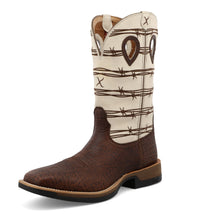 Twisted X Men's 12" Tech X Boot- Brown Elephant Print and Bone
