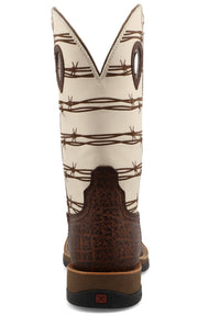 Twisted X Men's 12" Tech X Boot- Brown Elephant Print and Bone