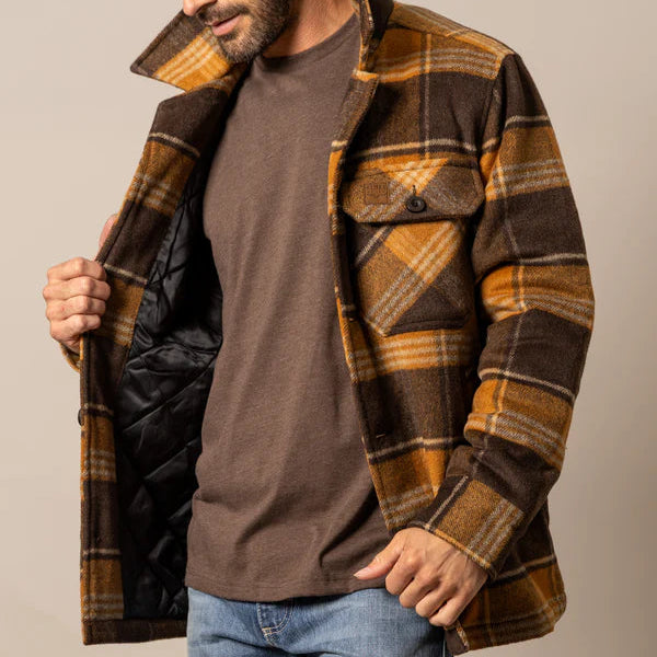 Kimes Ranch Men's Marquette Wool Jacket in Brown – Branded Country