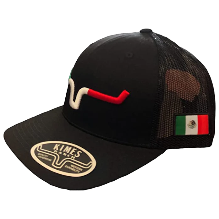 Kimes Ranch Semana Black Trucker Cap