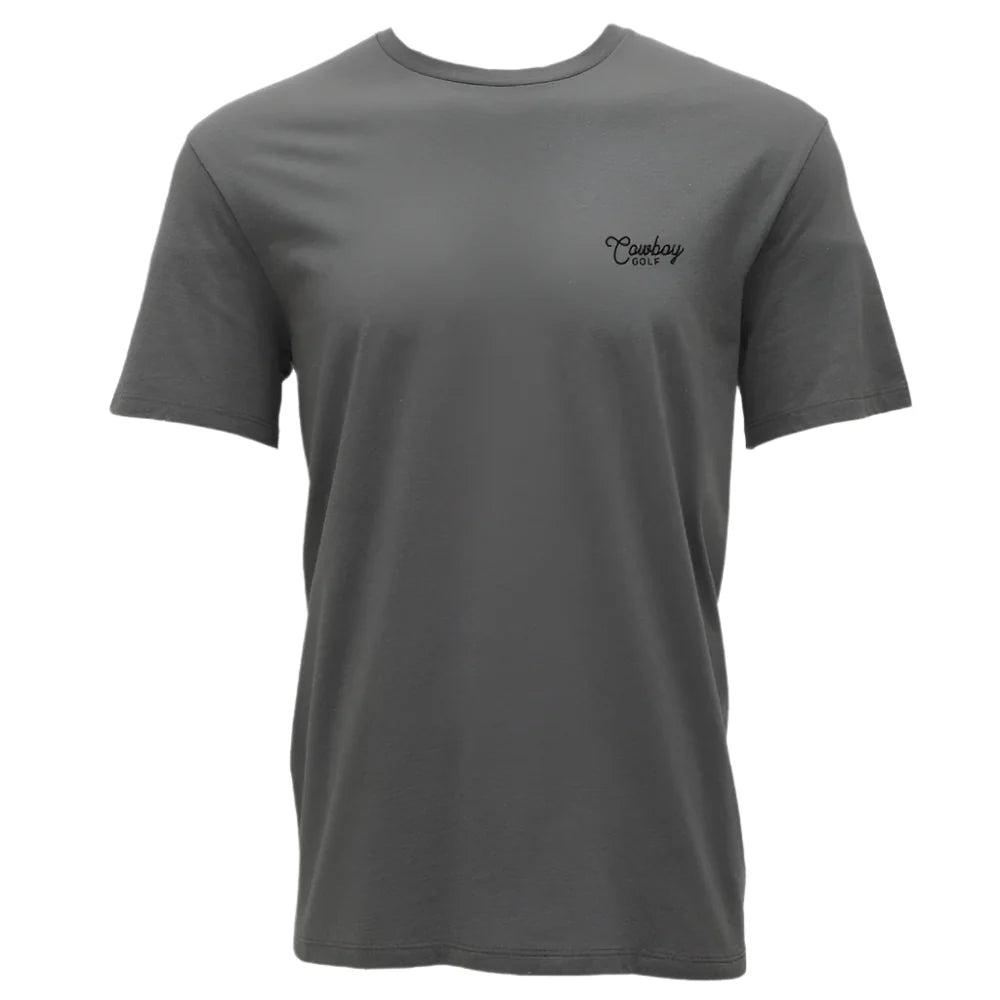 Hooey Men's Easy Ridin' Graphic Tee in Steel Grey