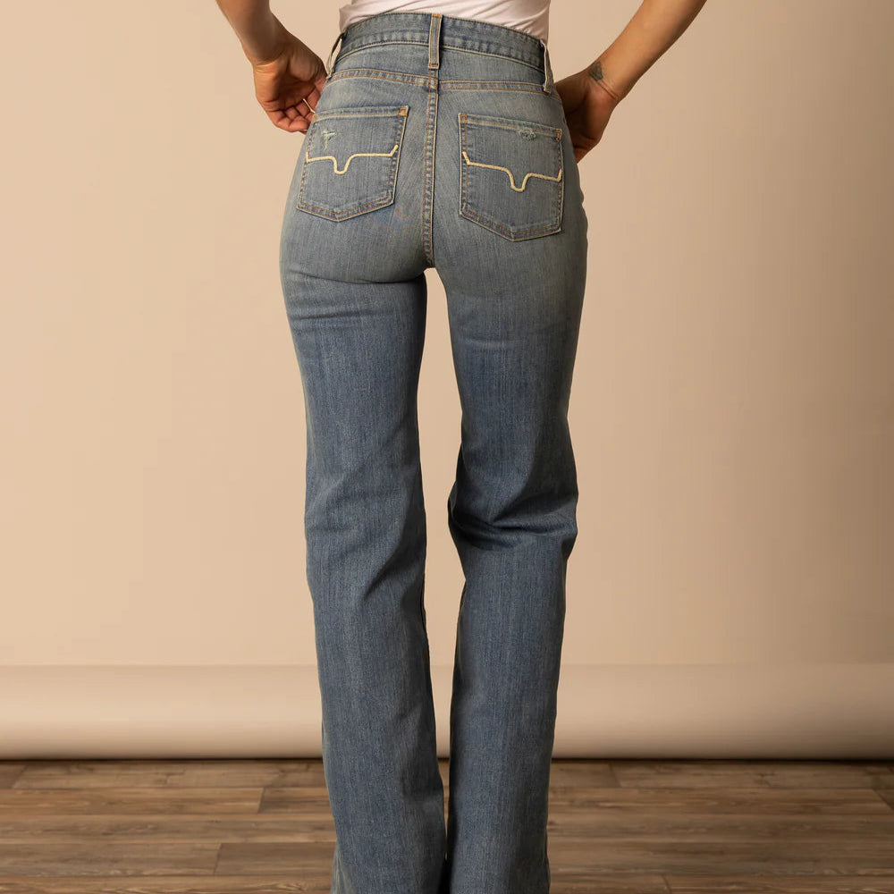 Kimes Ranch Women's Olivia Stovepipe Jean in Blue – Branded