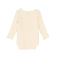 Wrangler Baby Girl's L/S Campfire Bodysuit in Oatmeal