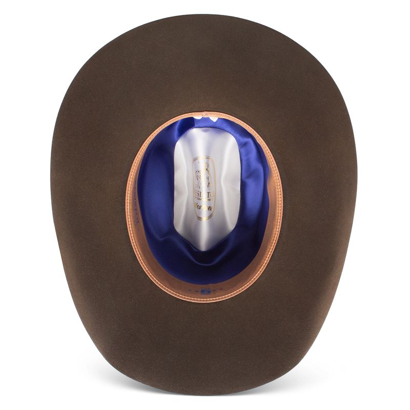 Resistol Five Star 5X Fur Blend Hat in Chocolate