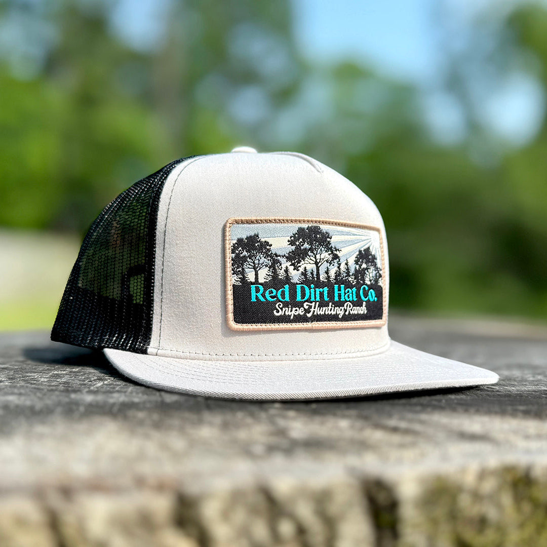 Red Dirt Hat Co. Snipe Hunting Hat in Silver and Black
