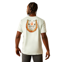 Ariat Men's Lucky Shoe Crew Neck T-Shirt in Glacier