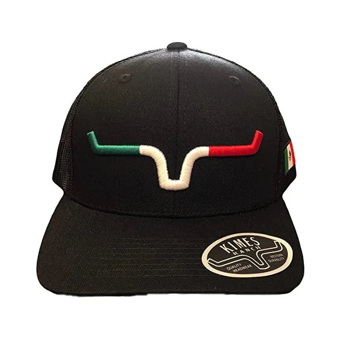 Kimes Ranch Semana Black Trucker Cap