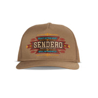 Sendero Provisions Co. "Southwest" Snapback Hat in Brown