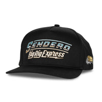 Sendero Provisions Co. "Big Rig" Snapback Hat in Black