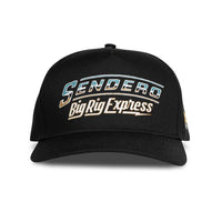 Sendero Provisions Co. "Big Rig" Snapback Hat in Black