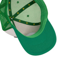 Sendero Provisions Co. "Cowboy Pro Shop" Snapback Hat in White/Green