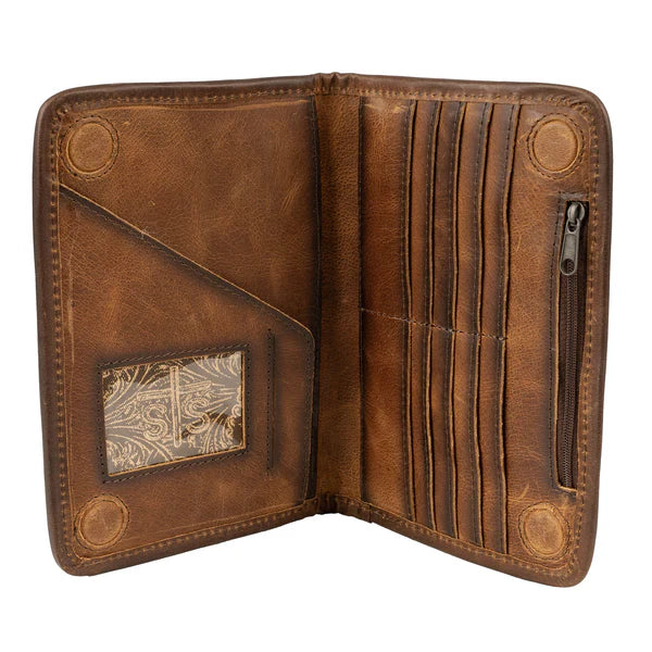 STS Ranchwear Vaquero Cowhide Magnetic Wallet