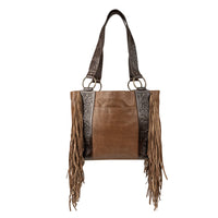 STS Ranchwear Boho Cowgirl Large Brown Leather Tote Bag