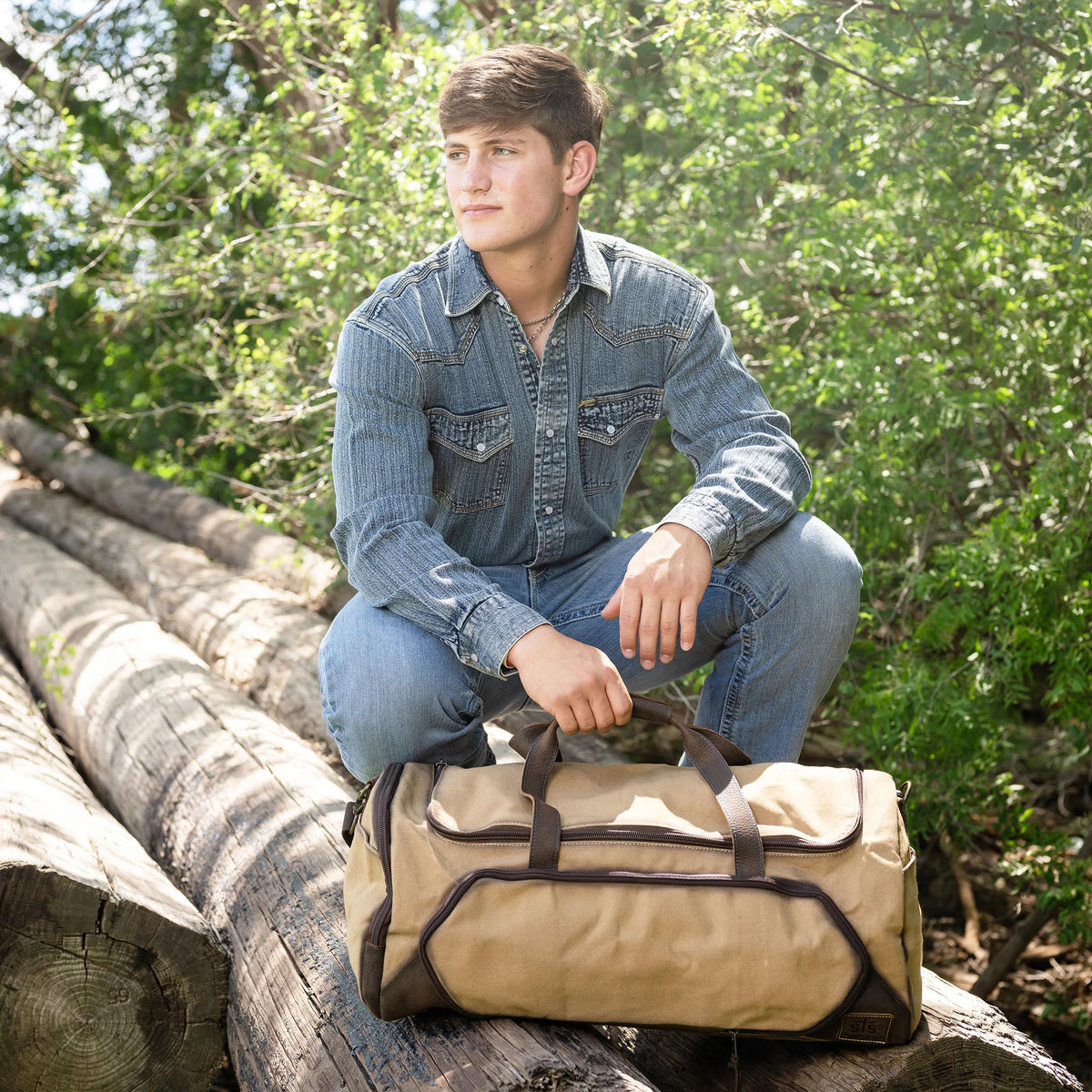 STS Ranchwear Buffalo Creek Large Concealed Carry Duffle Bag