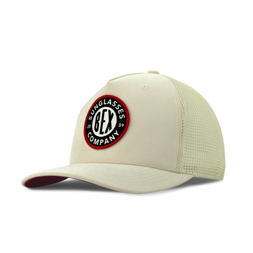 BEX Heritage True Fit Trucker Hat in Bone