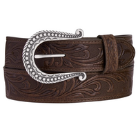 Justin Women's Paris Vine Belt in Brown