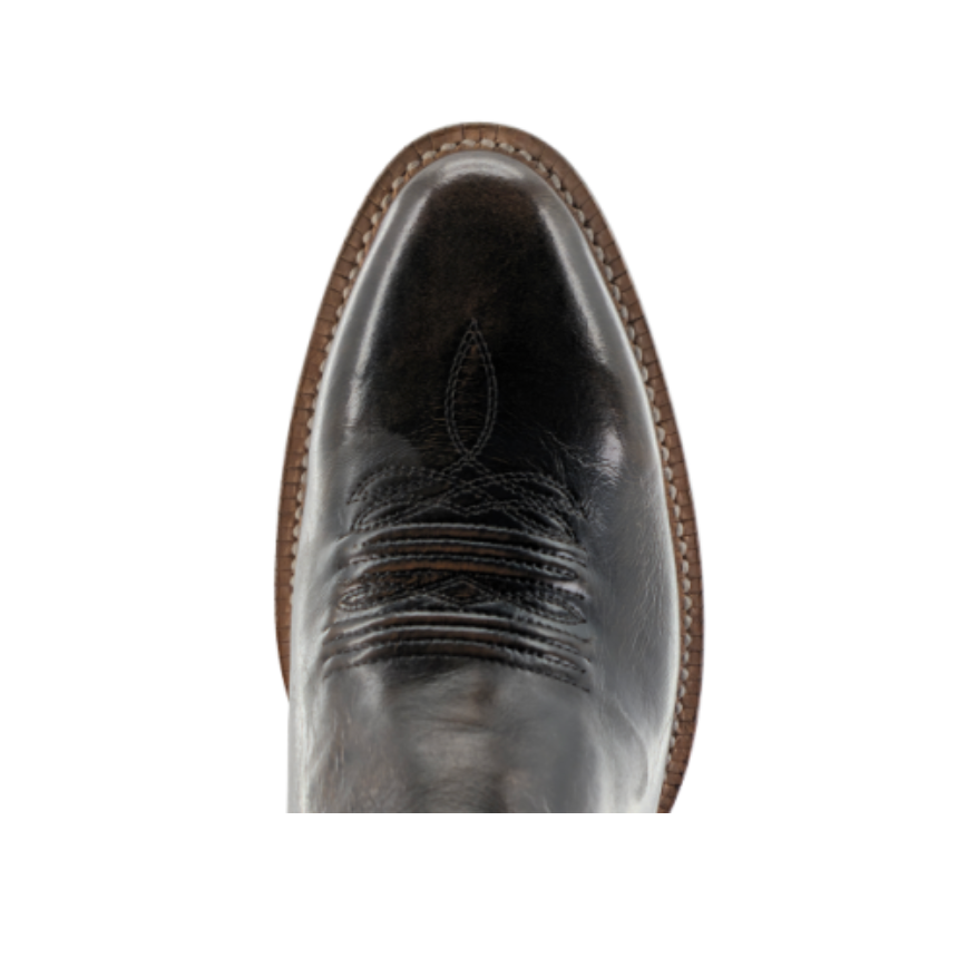 RW Ranch by R. Watson Men's Magic Brushoff Cowhide Boot in Brown