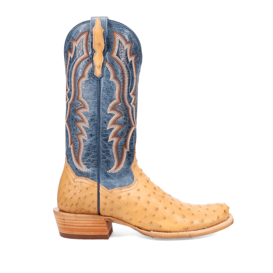 Dan Post Men's Brady Fully Quill Ostrich in Tan