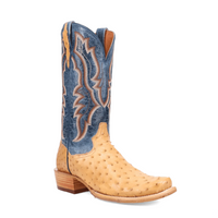 Dan Post Men's Brady Fully Quill Ostrich in Tan