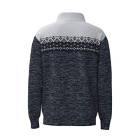 Hooey Men's Stevie Maritime Aztec Pattern Pullover in Blue