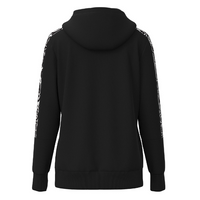 Hooey Women's "Canyon" Rodeo Star Hoodie in Black and White