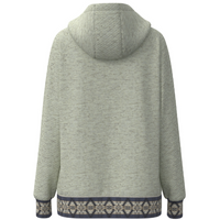 Hooey Women's "Trophy" Quilted Aztec Print Hoodie in Oatmeal