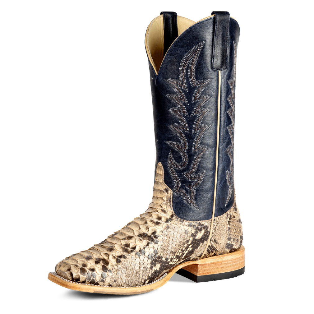 Horse Power Men's Python Back Cut Mink Boot