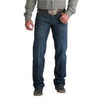Cinch Men's Grant Relaxed Fit Bootcut Jean in Dark Stonewash