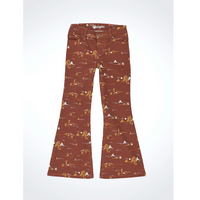 Wrangler Youth Girl's Print Flare Jeans in Mila