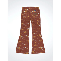 Wrangler Youth Girl's Print Flare Jeans in Mila