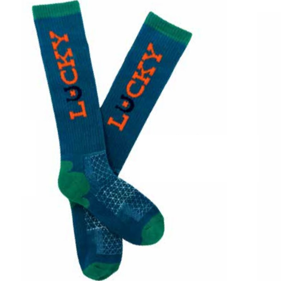 Lucky Chuck Women's Denim Performance Socks