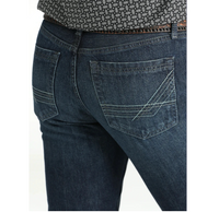 Cinch Men's Ian Slim Fit Bootcut Jean in Dark Stonewash