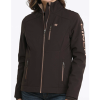 Cinch Women's Concealed Carry Bonded Jacket in Brown