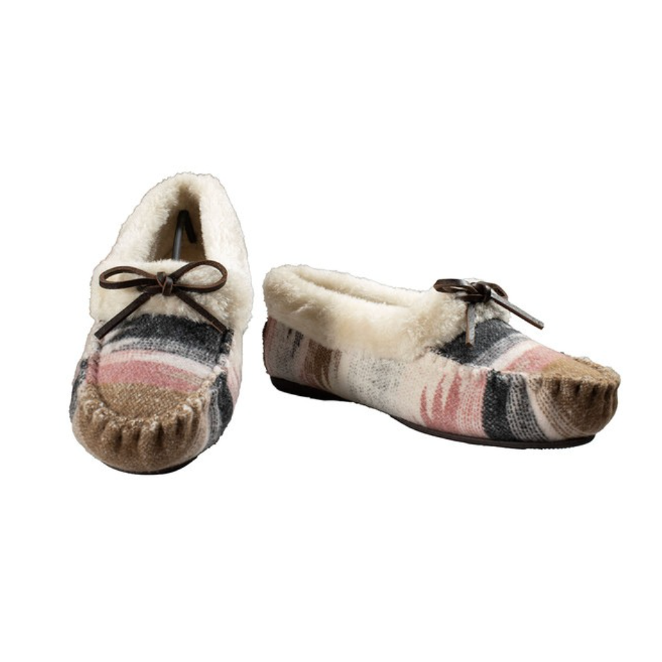 Blazin' Roxx Women's Ariel Pink Aztec Moccasin