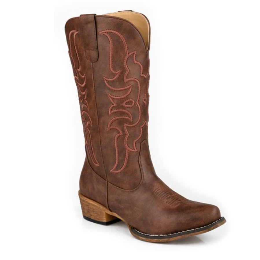Roper Women's Riley Flextra Cord in Brown – Branded Country Wear
